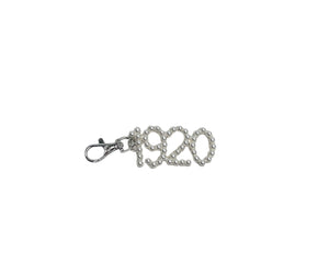 Zeta 1920 Pearl Keychain