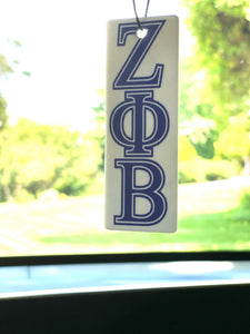 Zeta Phi Beta Car Air Freshner