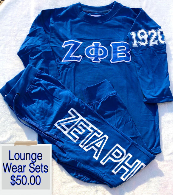 Zeta Lounge Wear Sets